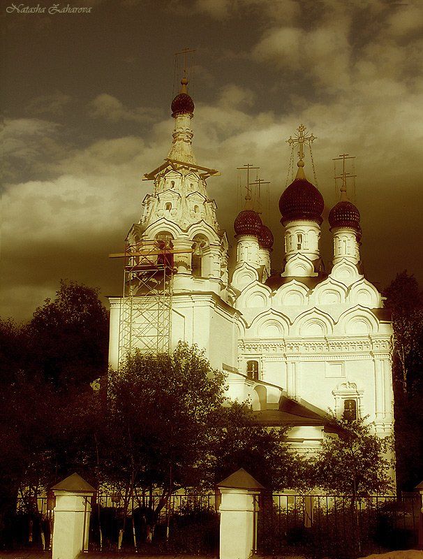 церковь, сергий радонежский, комягино, Наталья Захарова