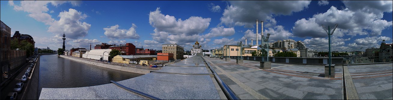москва, столица, панорама, город, Владимир Эделев