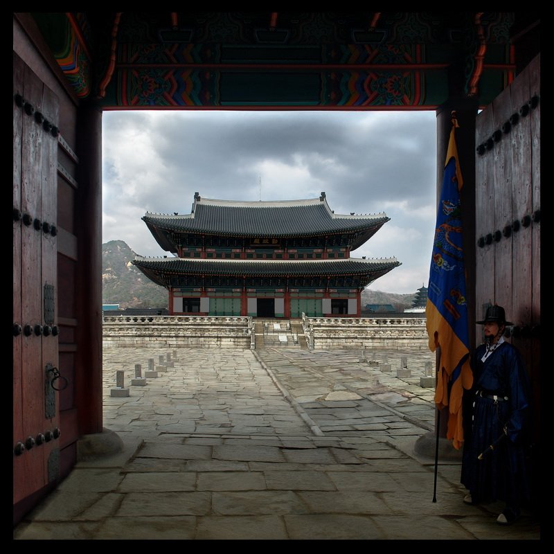 дворец, кенбоккун, сеул, корея, fotomafia