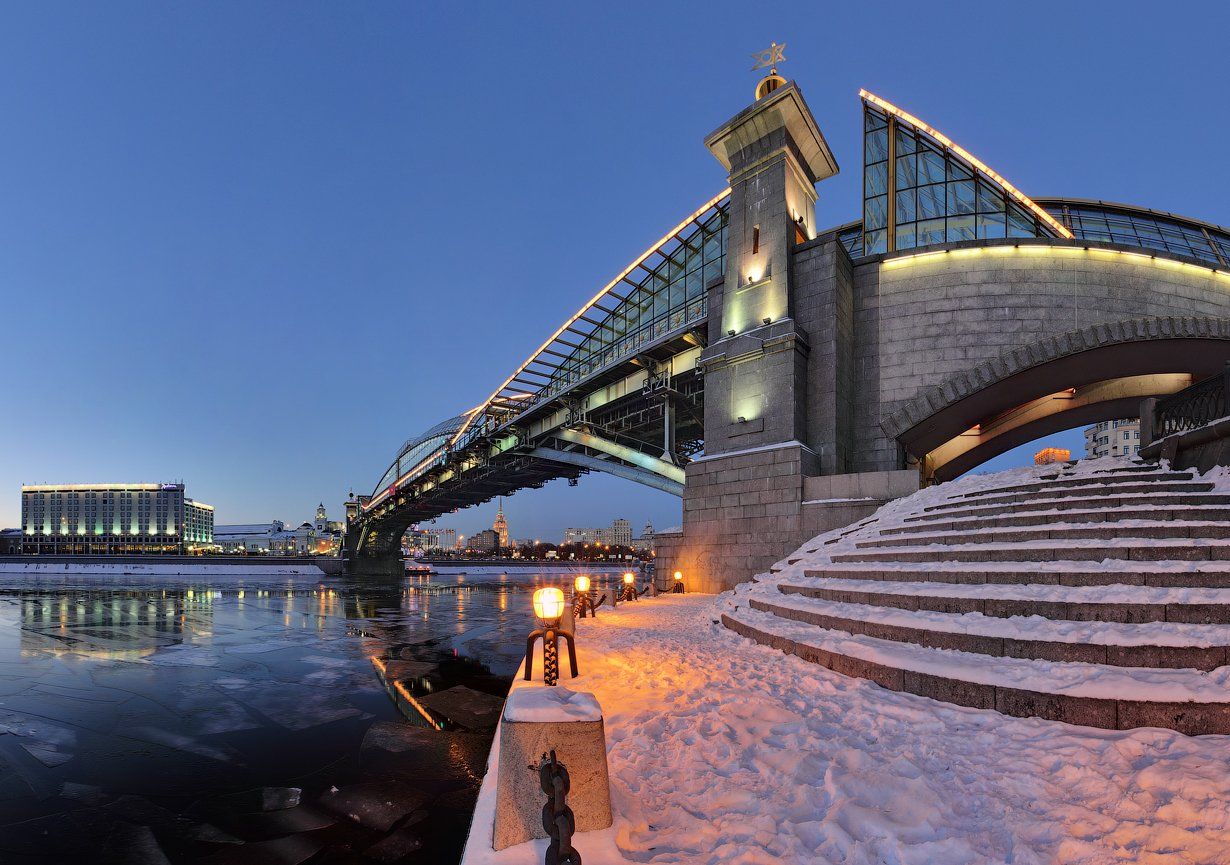 мост богдана хмельницкого, киевский вокзал, москва, Денис Сорокин