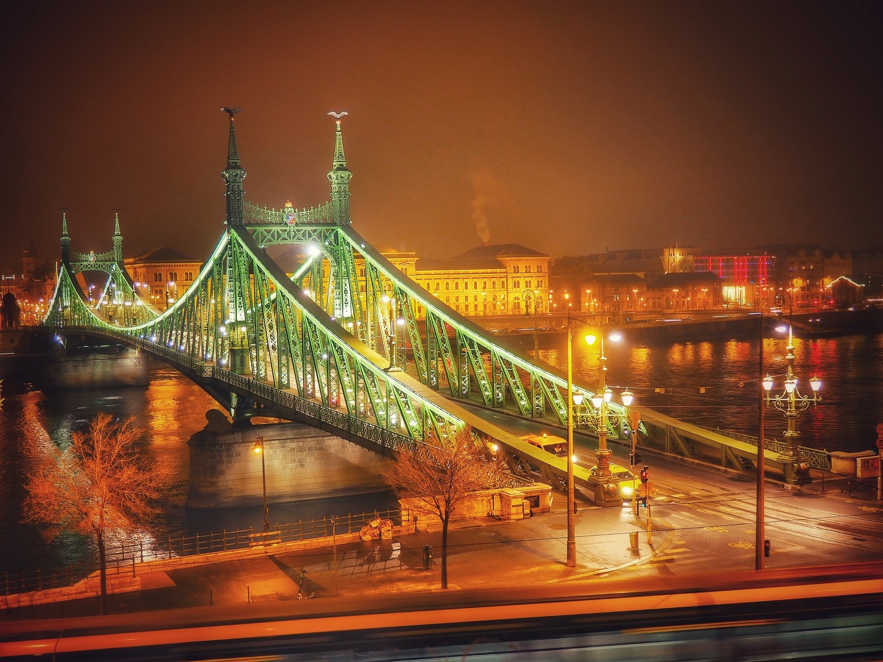 budapest, hungary, bridges, nightphotography, nightshots, night, danube river, europe, architecture, city, cityscapes, city life, night life, photography, artphotography,, Adrian Eperjessy