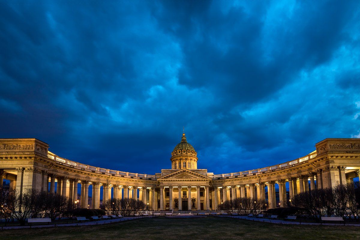 Казанский собор в санкт петербурге фото снаружи и сверху