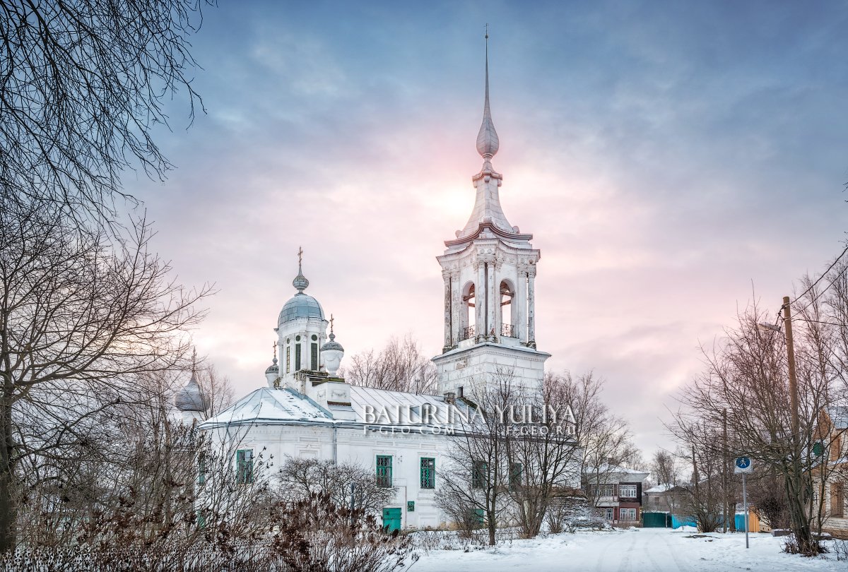 Церковь Варлаама Хутынского в Вологде. Фотограф Юлия Батурина