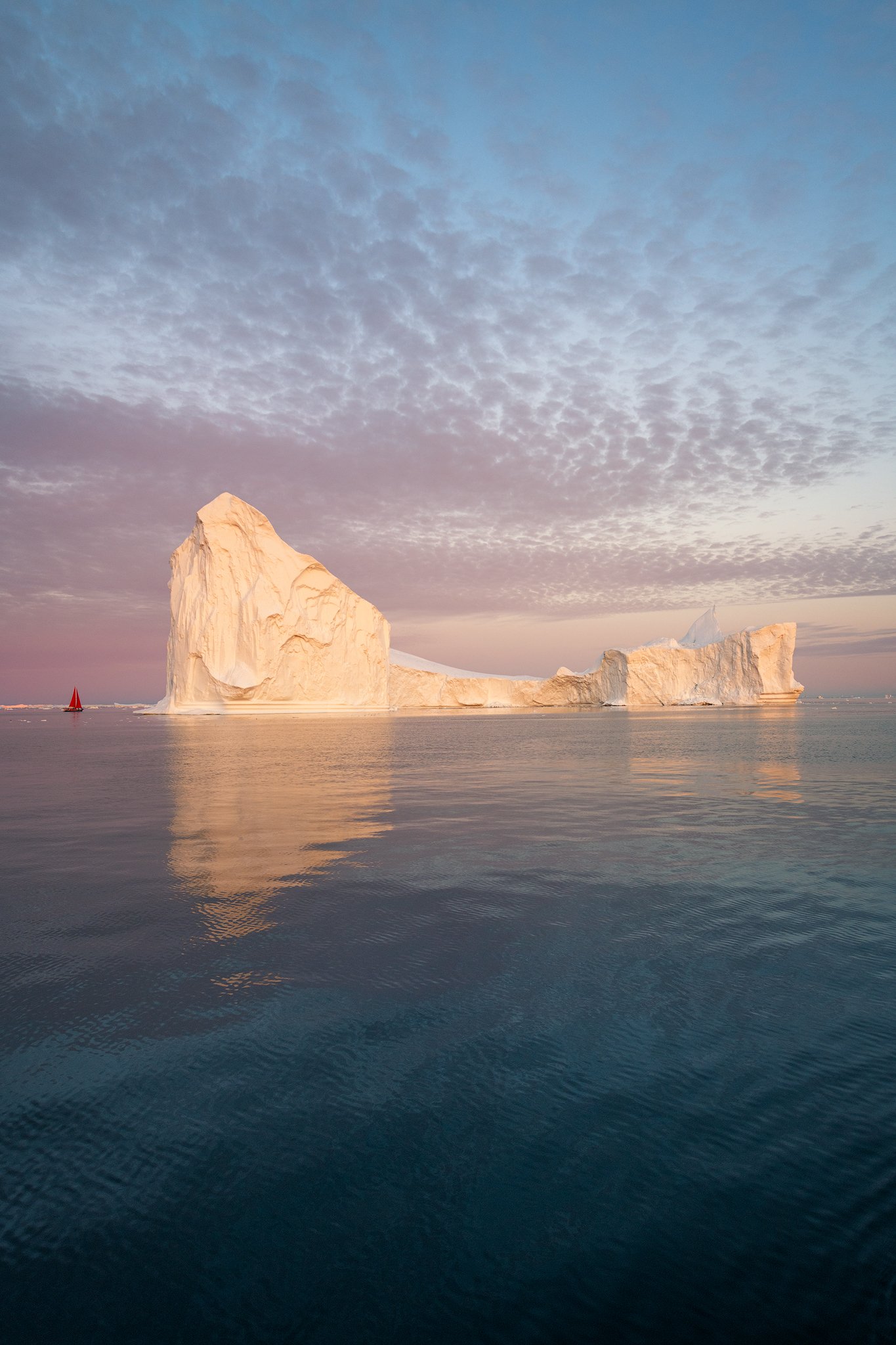 greenland, sailboat, iceberg, Ilulissat, Natnattcha Chaturapitamorn