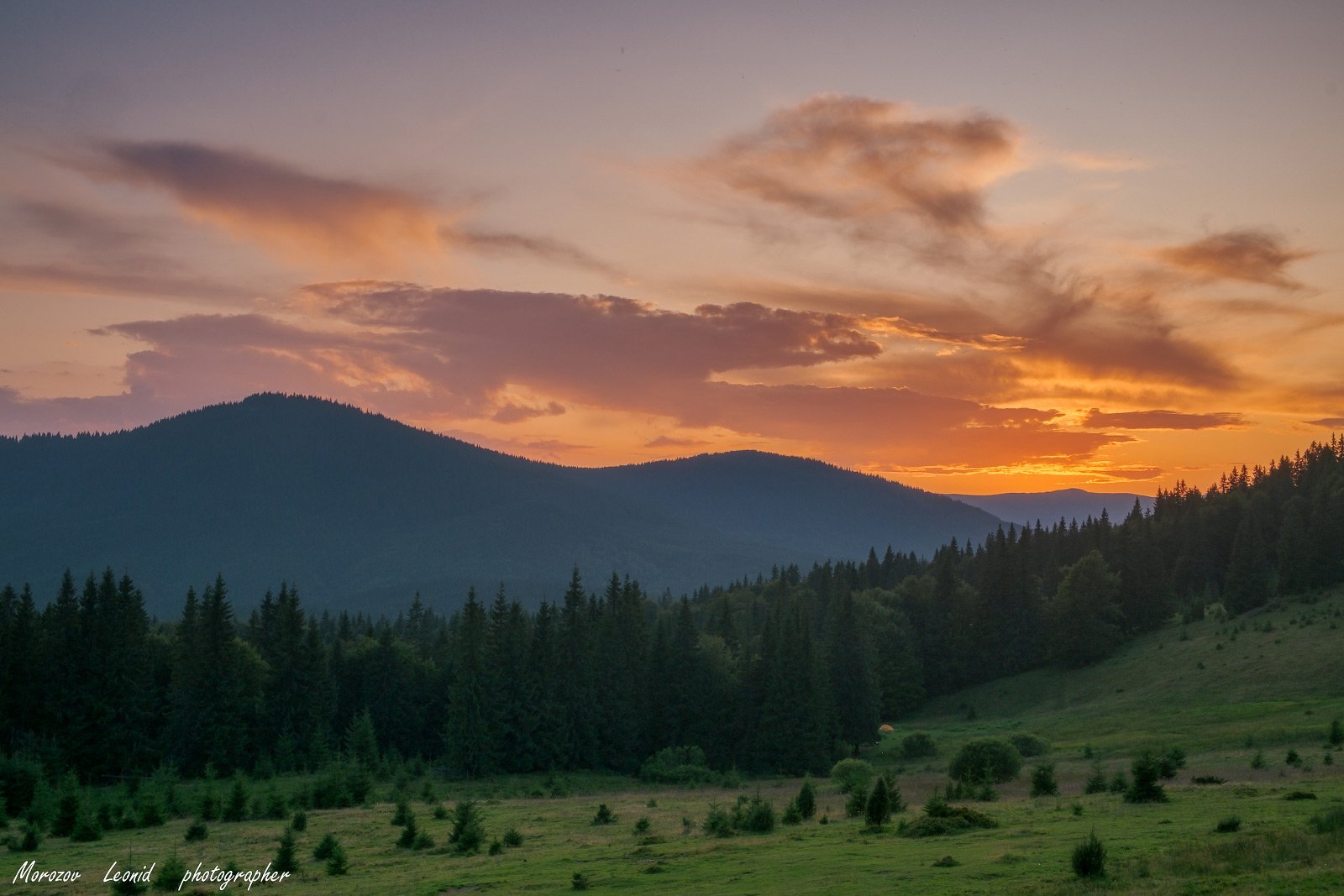 #nature, #туман, #лес, #oсень, #украина, #карпаты, #пейзаж, #закат, #туман, #солнце, #свет, #mountain range, #mountains, #туризм, #лес, #nature, #природа,, Леонид Морозов