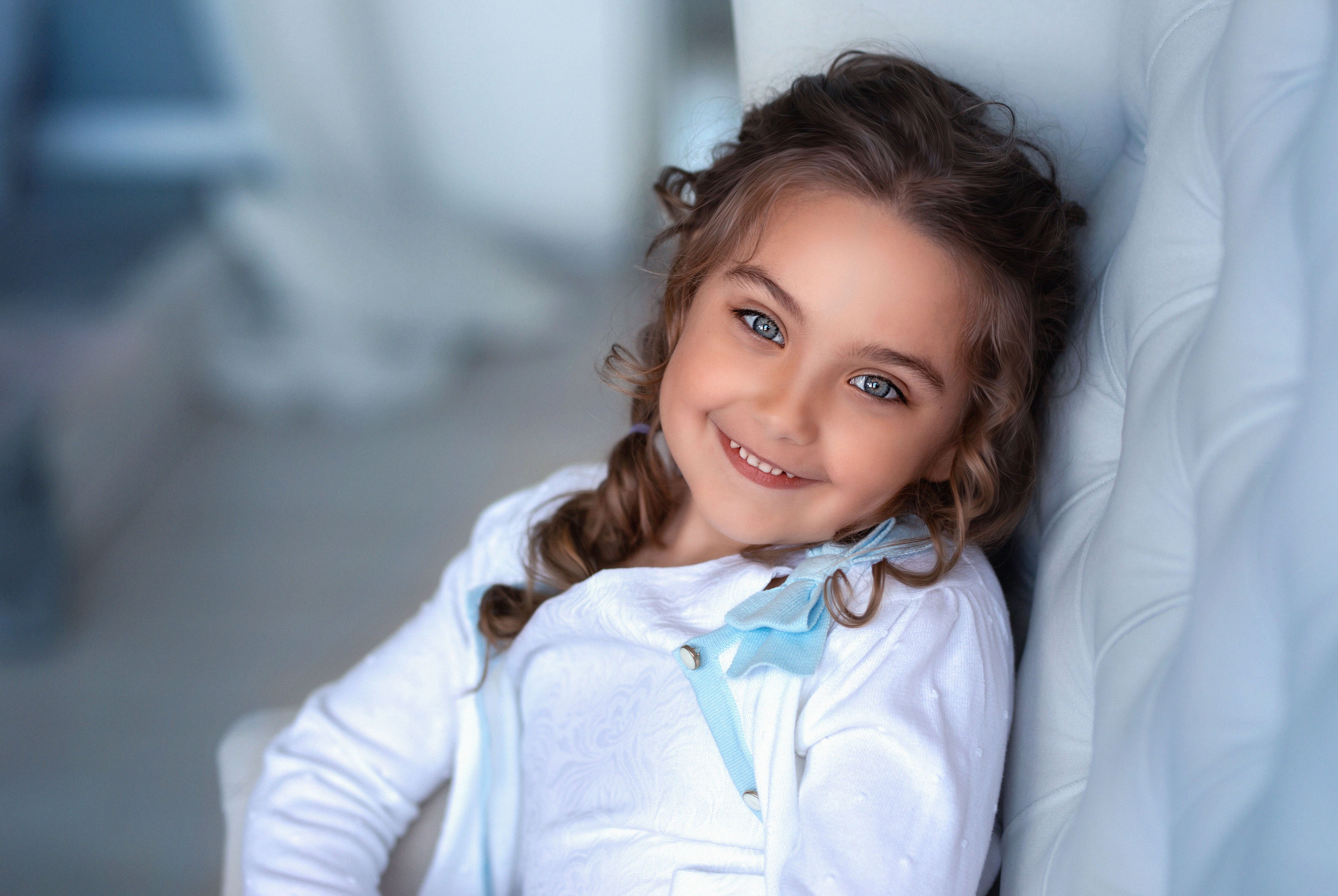 девочка детство улыбка портрет глаза улыбка ребенок красавица, Марина Еленчук