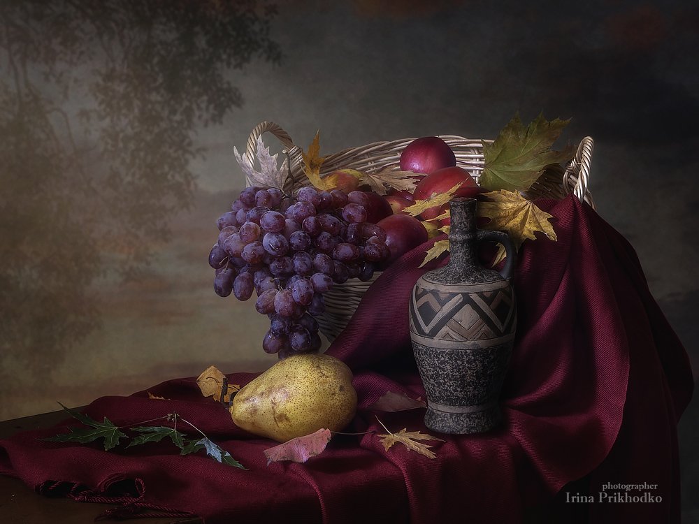 натюрморт, осень, урожай, художественное фото, фрукты,, Ирина Приходько