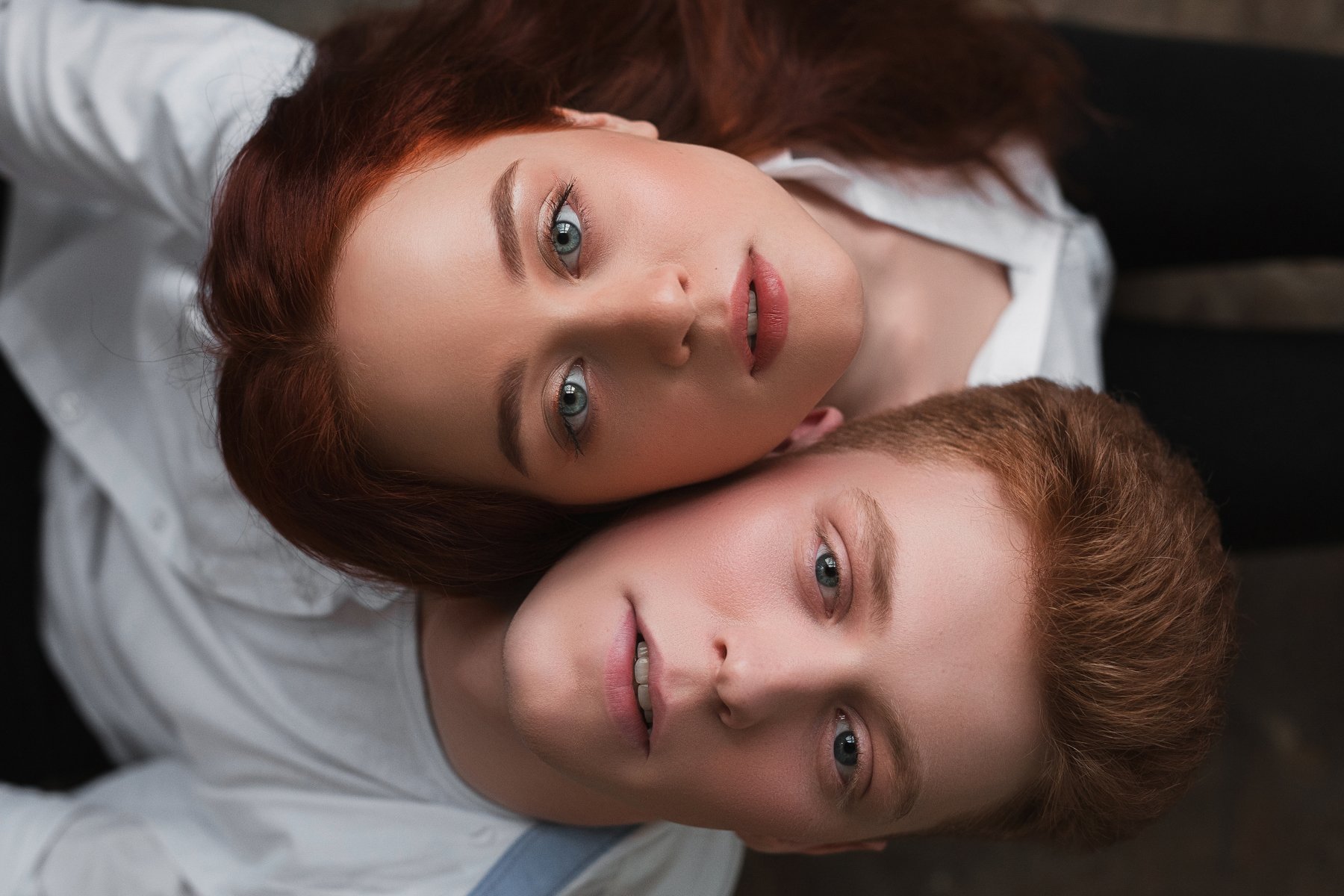  couple, portrait,  redheads, Екатерина Быкова