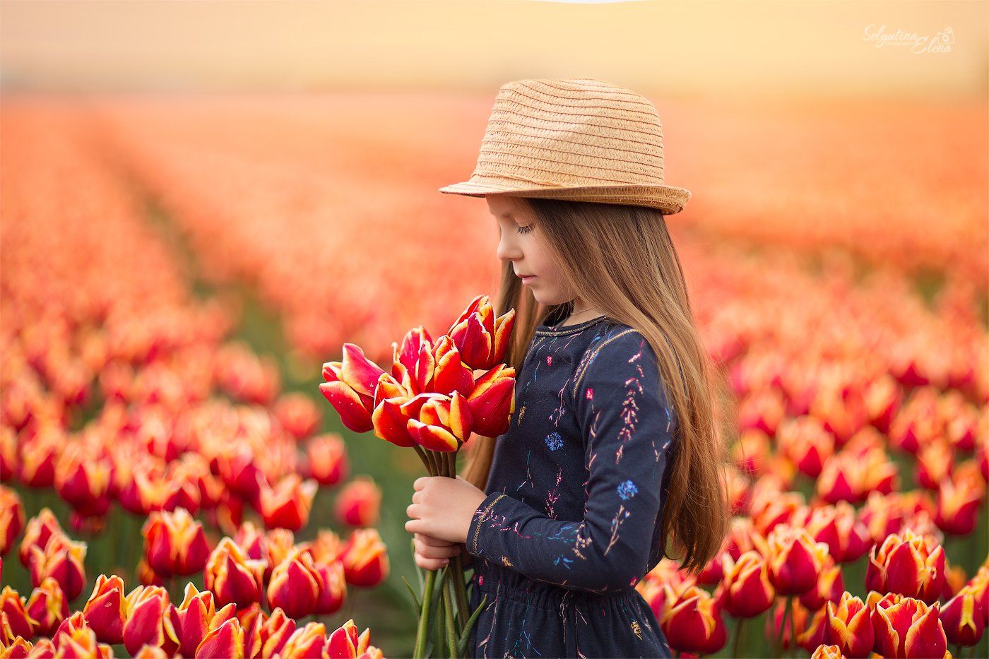 tulip, spring, kids photographer, children photographer, детский фотограф, тюльпан, тюльпаны, портрет, детский портрет, цветы , Elena Selyutina