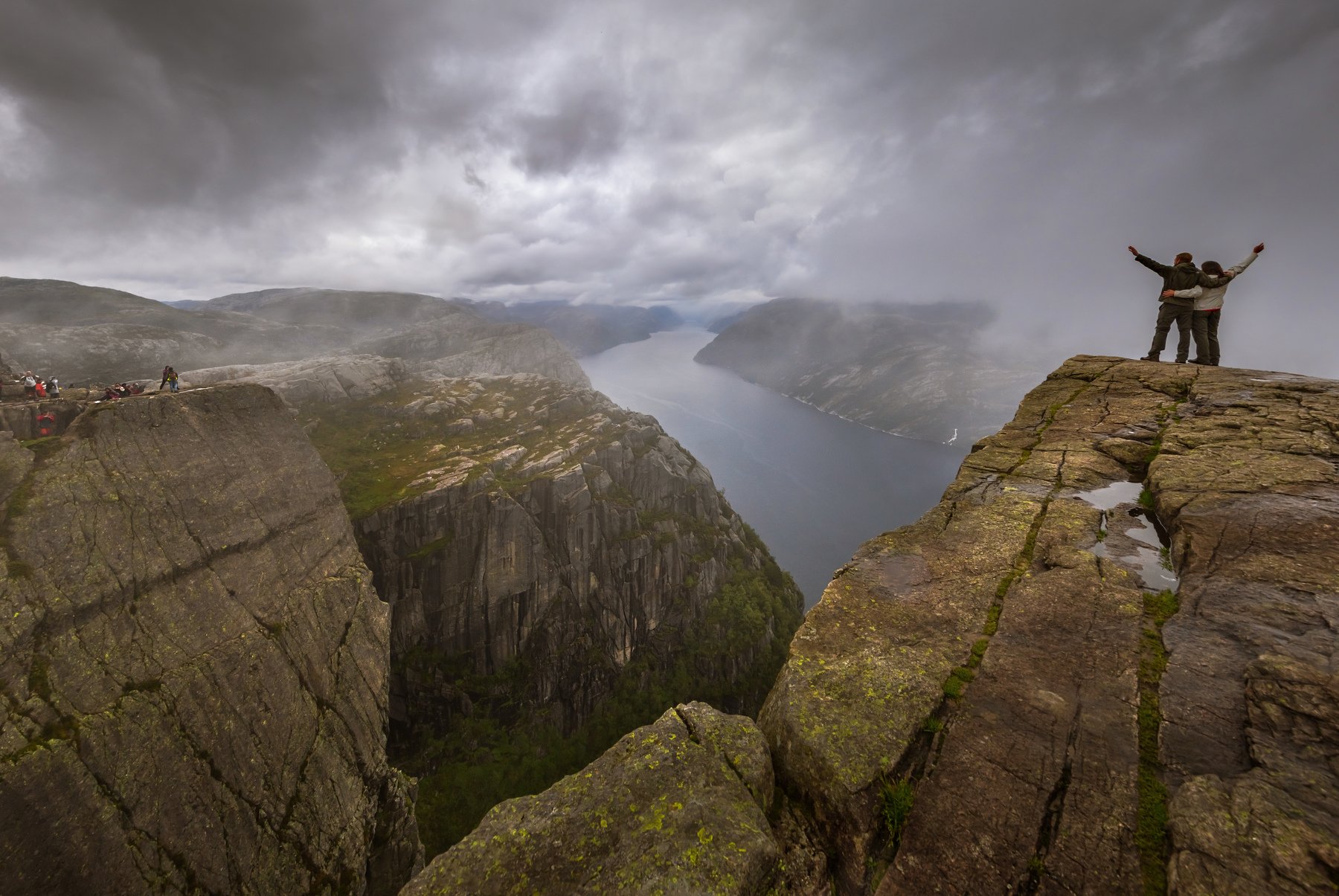 скала, прекестулен, пейзаж, норвегия,,  Marat Max (Марат Макс)