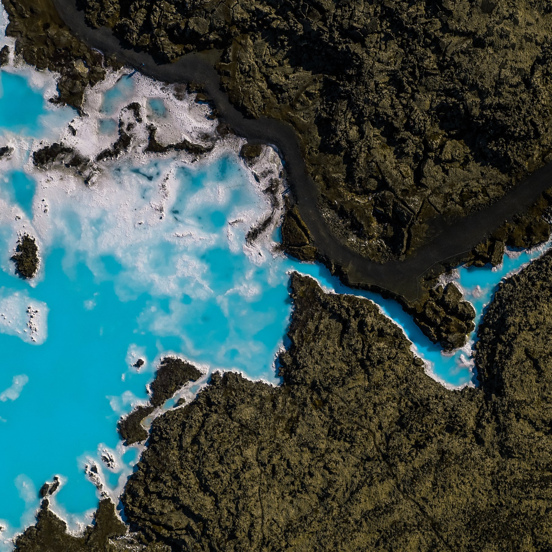 аэрофотосъёмка,пейзаж,iceland,blue lagoon,абстракция, Ruslan Stepanov