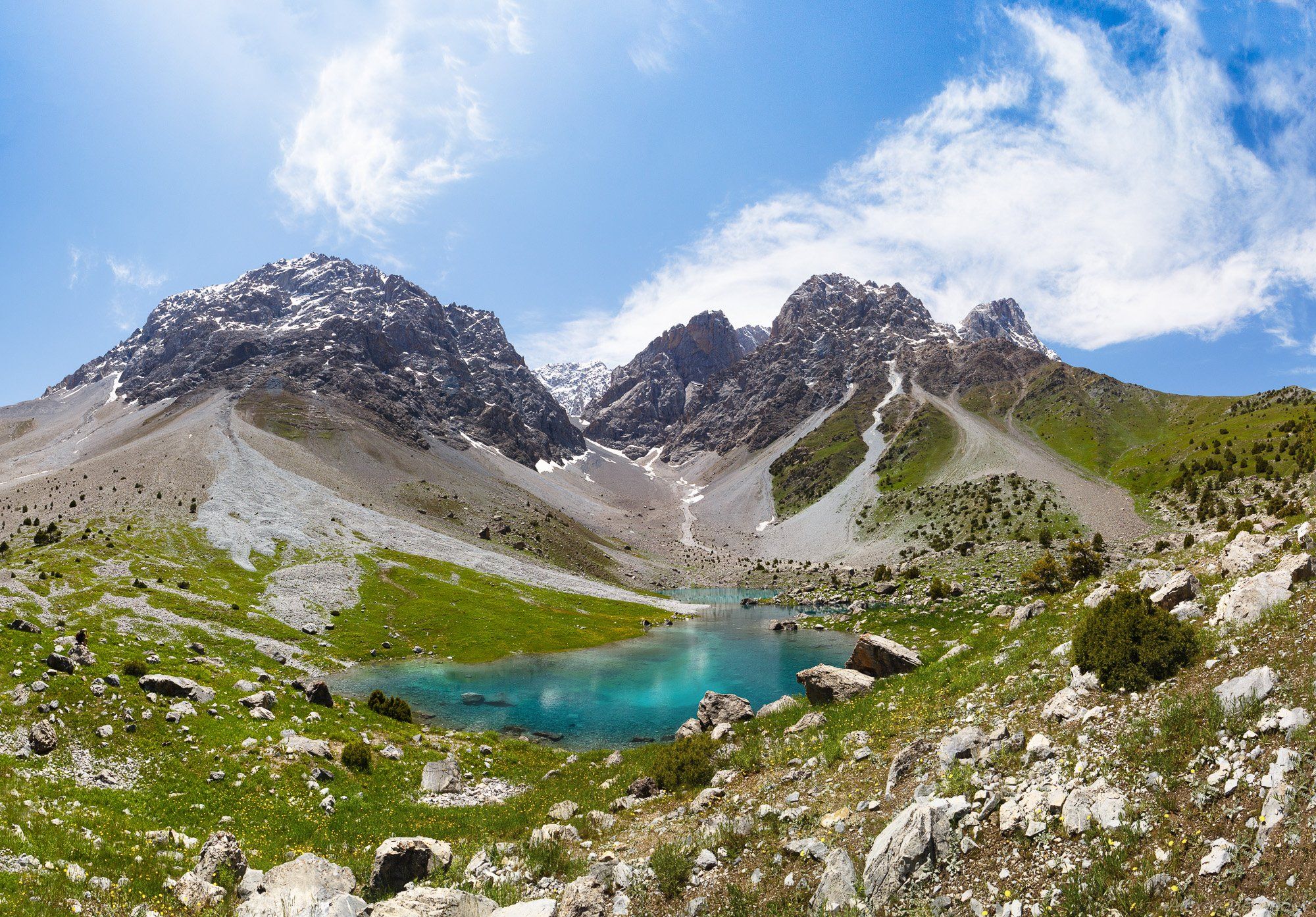  	горное, горы, озеро, Таджикистан, фаны	, Алексей Медведев