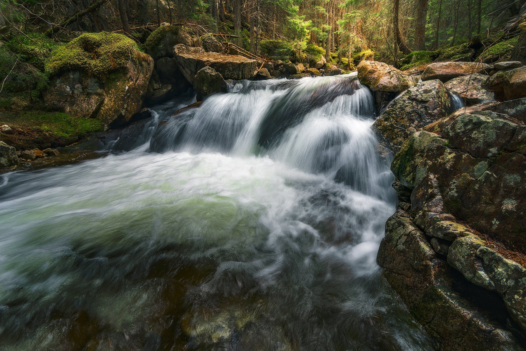 retezat, retezatnationalpark, romania, landscape, creek, Csomai David