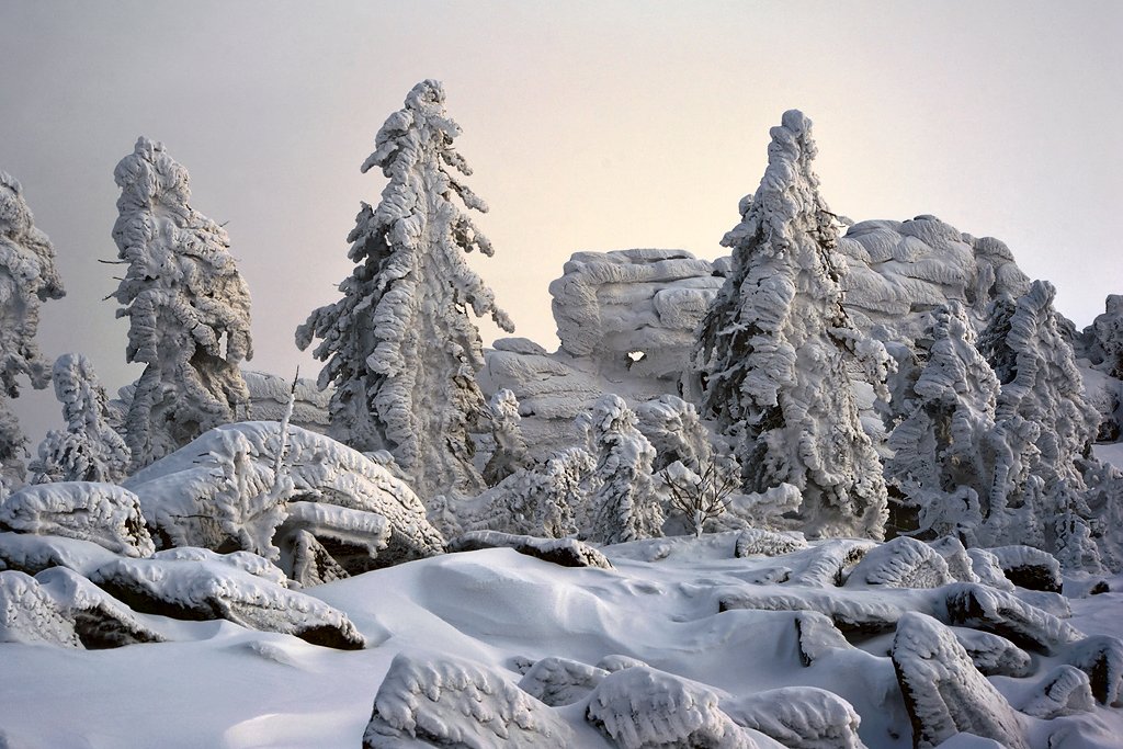 шерегеш, горная шория, гора мустаг, скалы верблюды, снег, холод, Валерий Пешков
