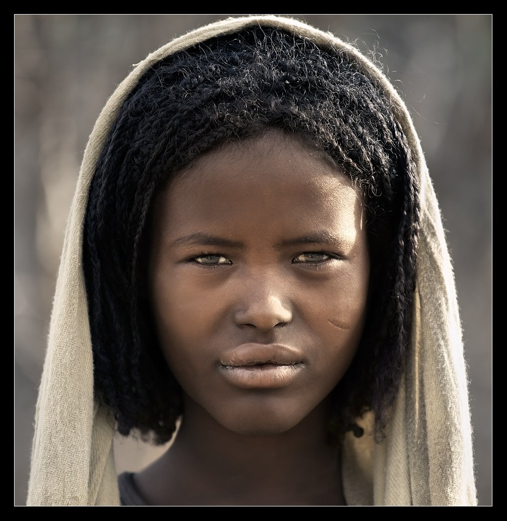 эфиопия, оромо, племя, девочка, Виктория Роготнева