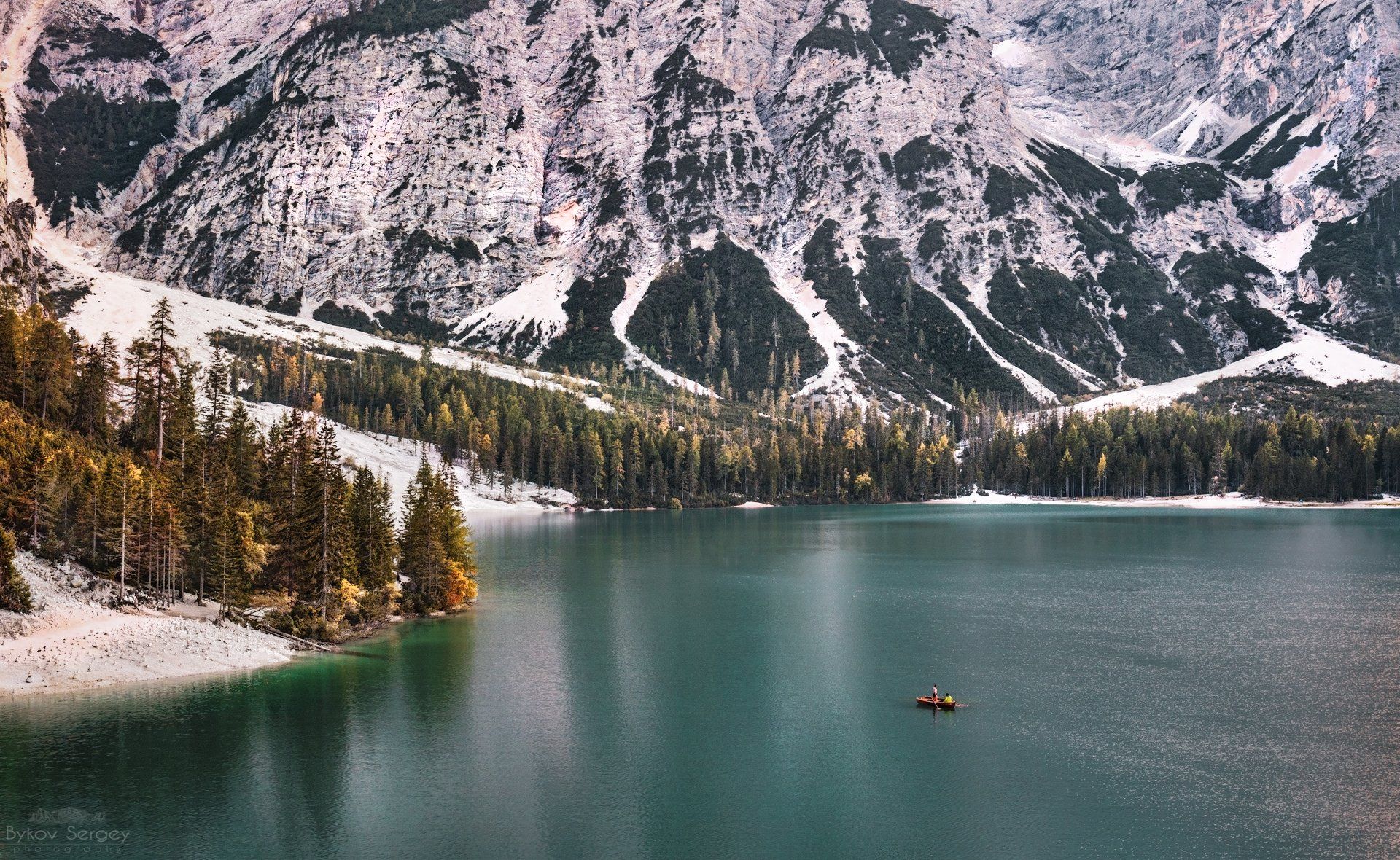 panorama, prags, dolomites, photography, mood, blue, silence, rocks, peaks, cluouds, glacier, alps, braies, nature, beautiful, stunning, landscape,, Сергей Быков