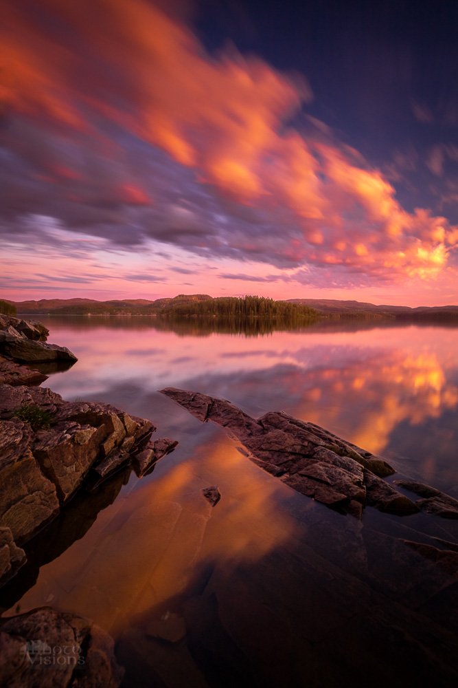 norway,nature,sky,lake,reflections,north,norwegian,sunset,colorful,long exposure, Adrian Szatewicz