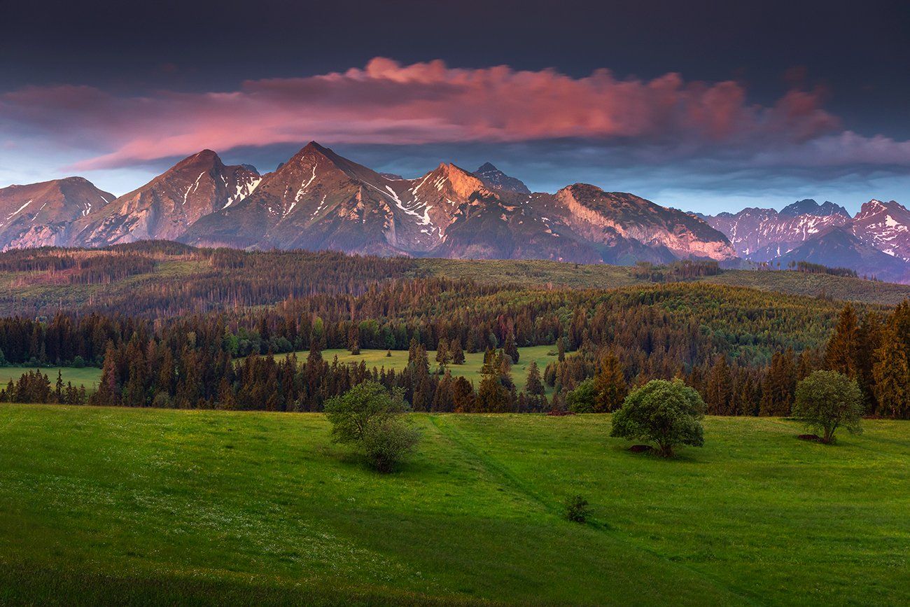 europe, mountains, slovakia, sunrise, poland, Michał Kasperczyk