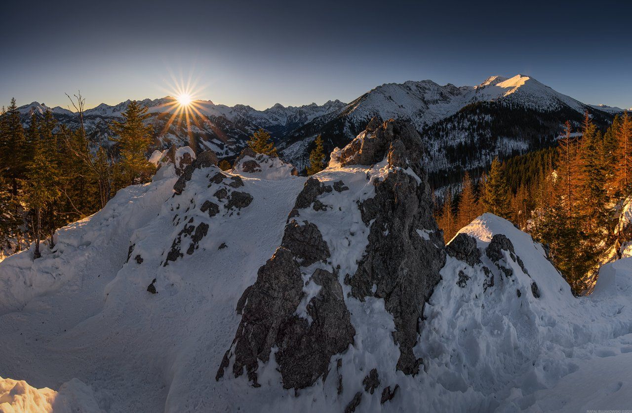#landscape #panoramic #photo #nikon #poland #adventure #sunrise #mountains #cold #winter, Rafał Bujakowski