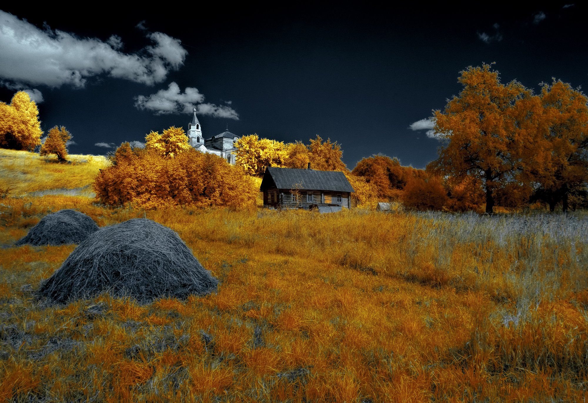 infrared,ик-фото,инфракрасное фото, инфракрасная фотография, пейзаж, лето, Sixten ( Сергей )