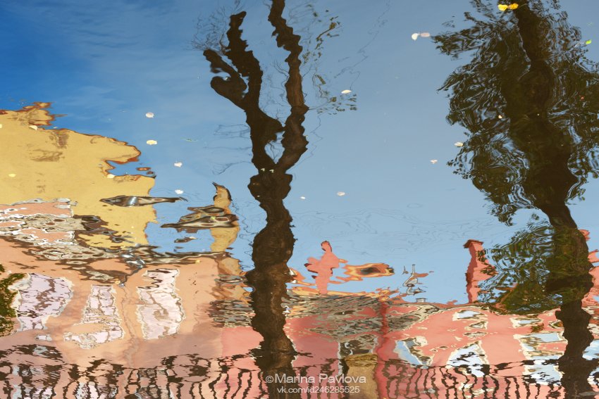 акваабстракция, абстракция, петербургские акварели, отражения на воде, парейдолия,канал грибоедова, санкт-петербург, город, Марина Павлова