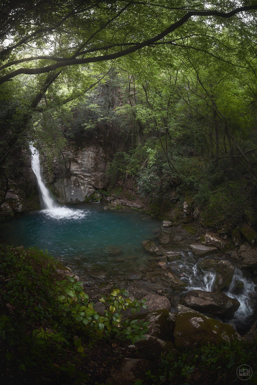 черногория, водопад, природа, KrubeK