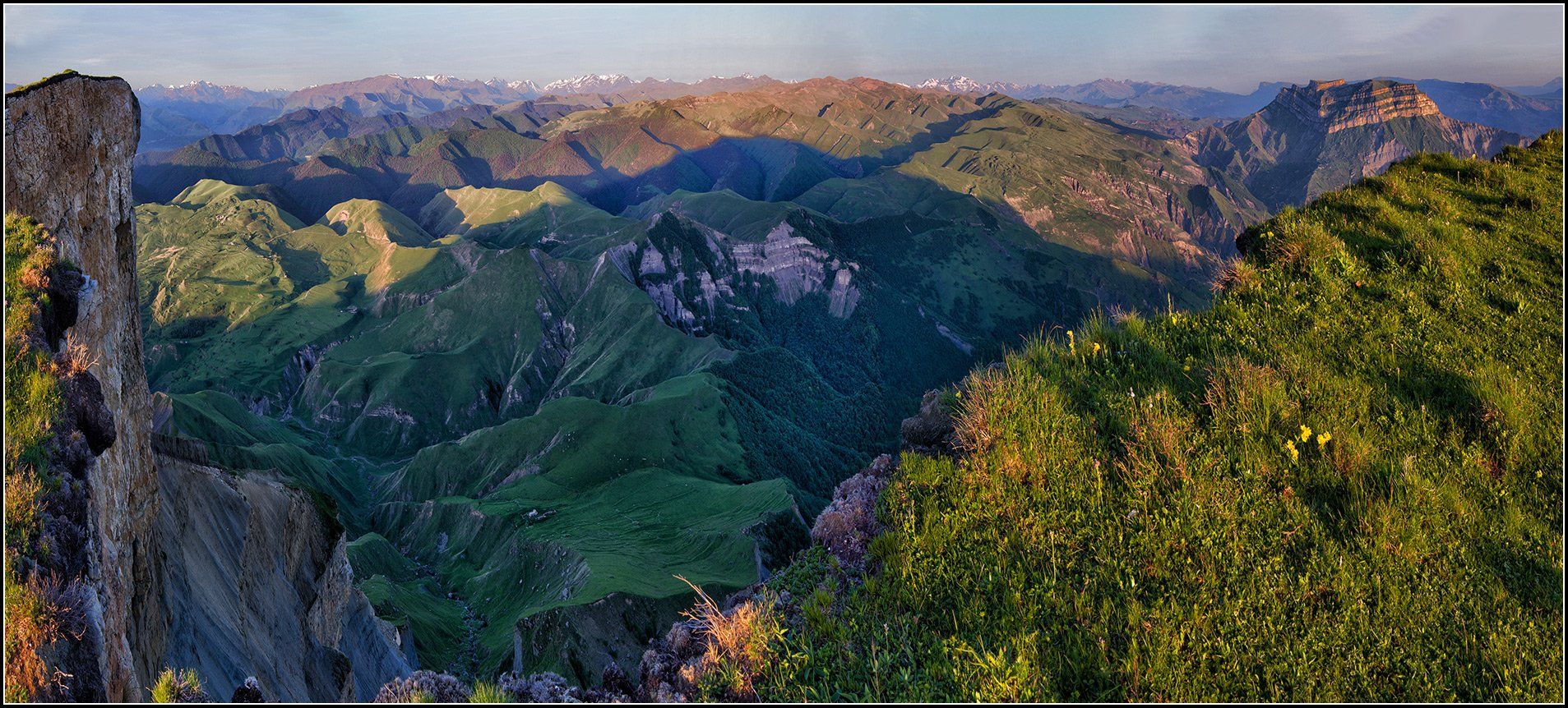 кавказ, дагестан, утро, панорама, АНАТОЛИЙ ДОВЫДЕНКО