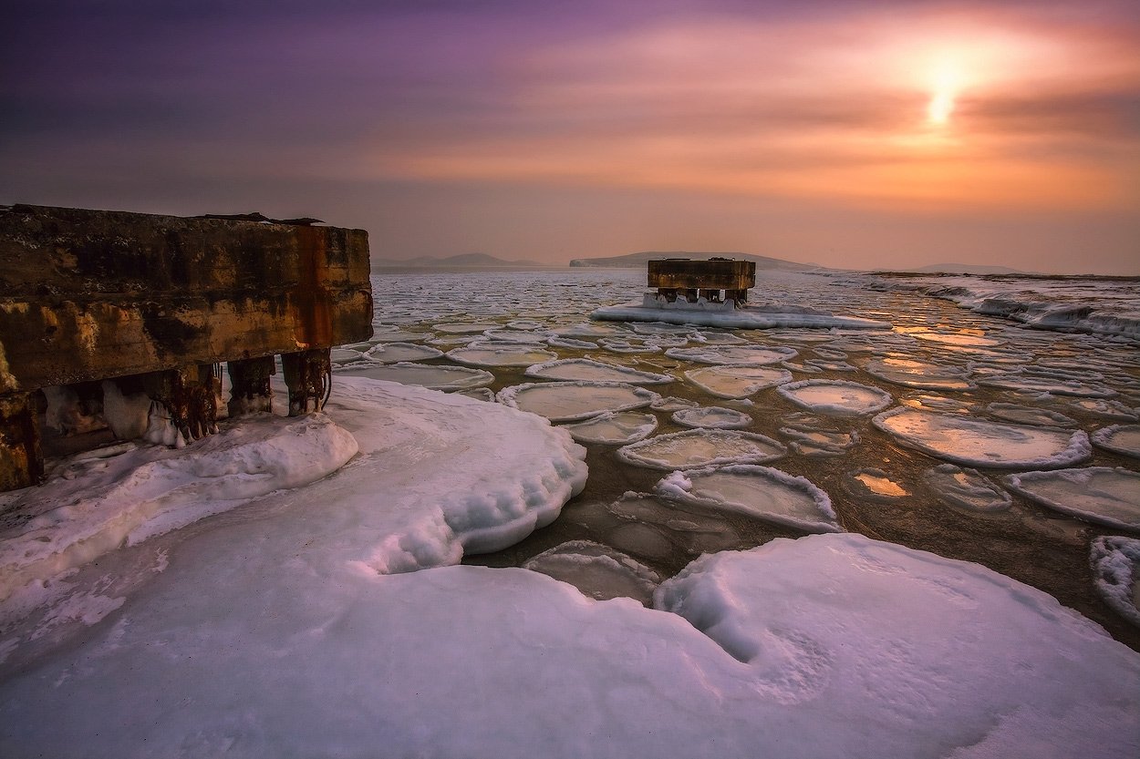 зима, море, , лёд, Андрей Кровлин