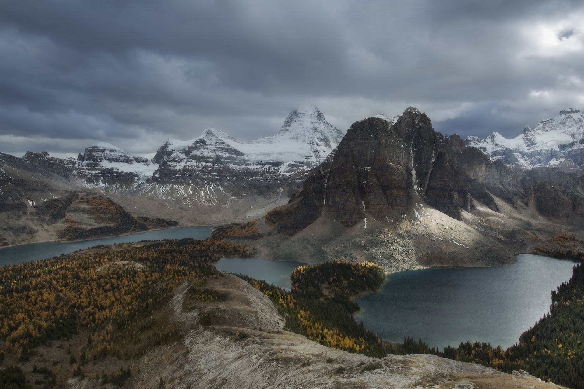 assiniboine, rockies, mountains, горы, канада, Evgeny Chertov