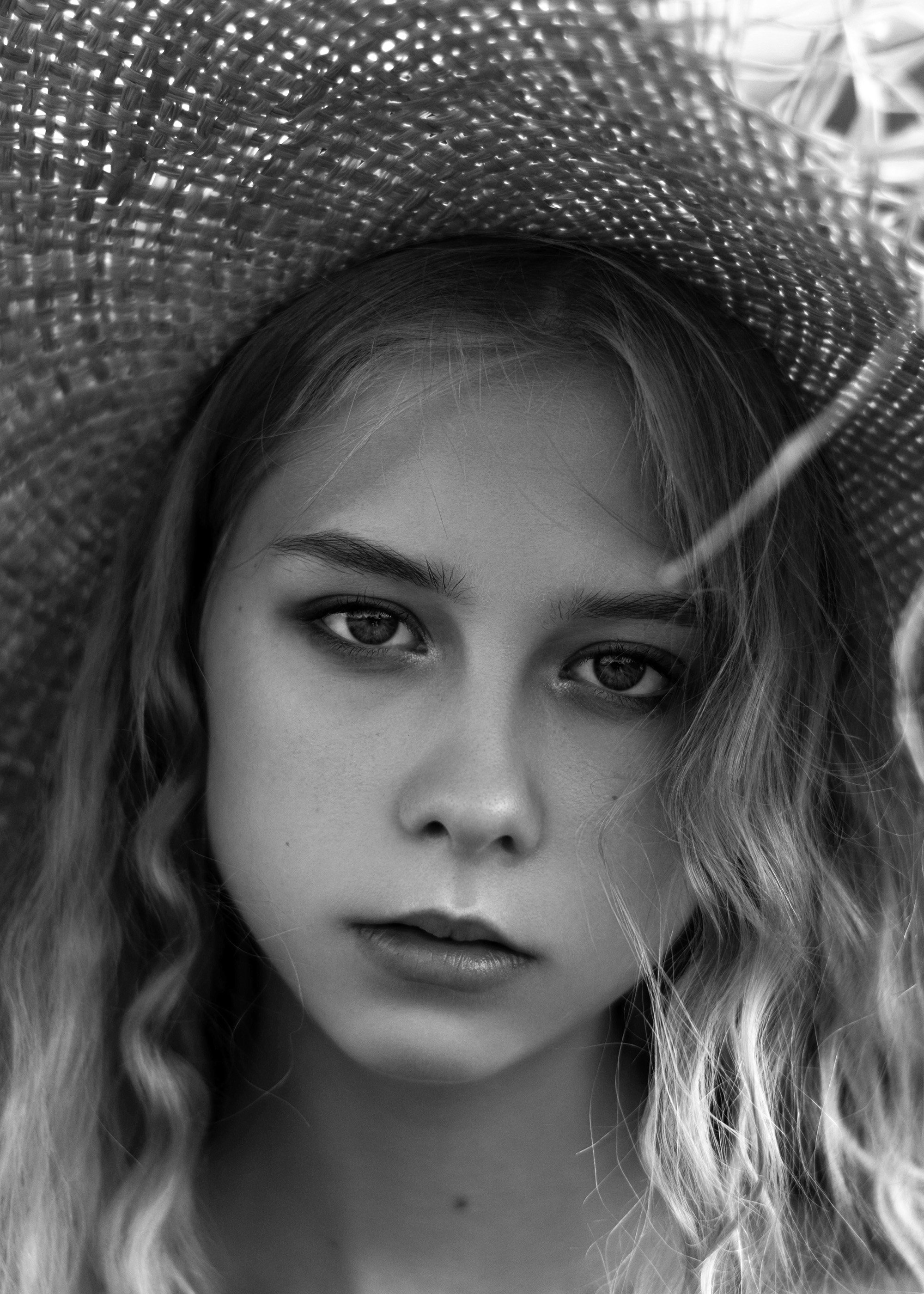 portrait photographer bnw black and white чёрное-белое портрет женский, Дмитрий Костюченков
