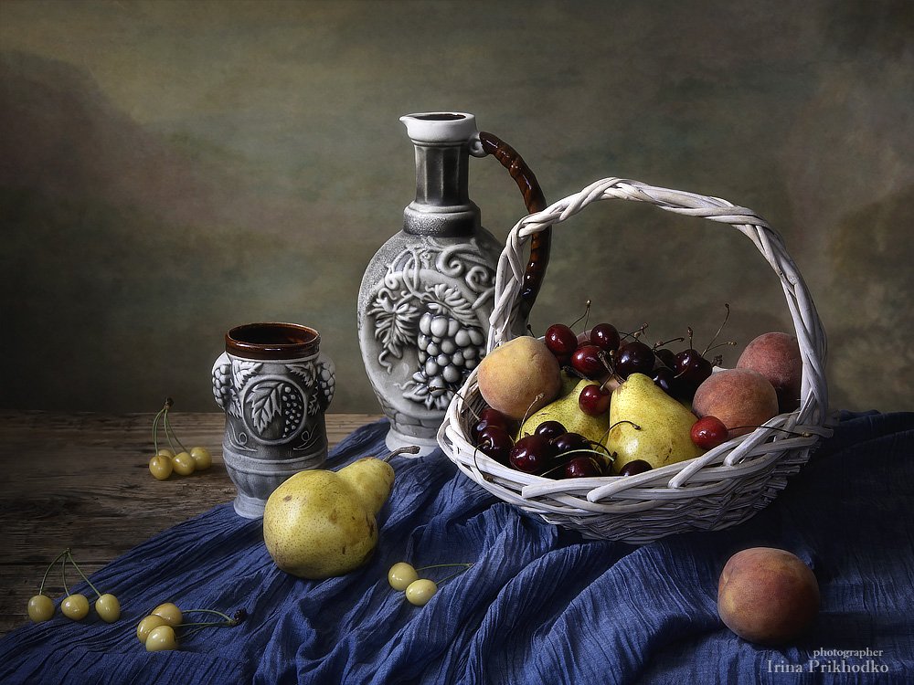 натюрморт, лето, фрукты, винтажный, художественная фотография, Ирина Приходько