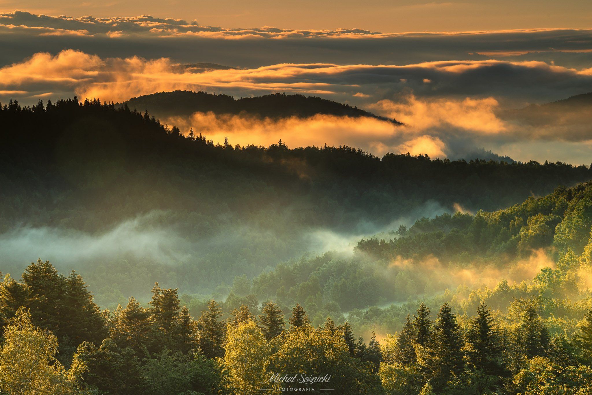 #zawoja #beskids #morning #sky #sunrise #amazing #nature #poland, Michał Sośnicki