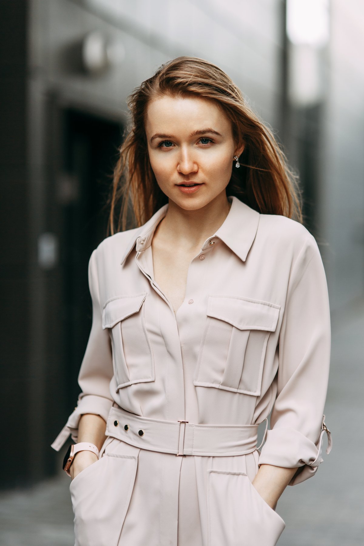 portrait, russian girl, street, model, Павел Возмищев