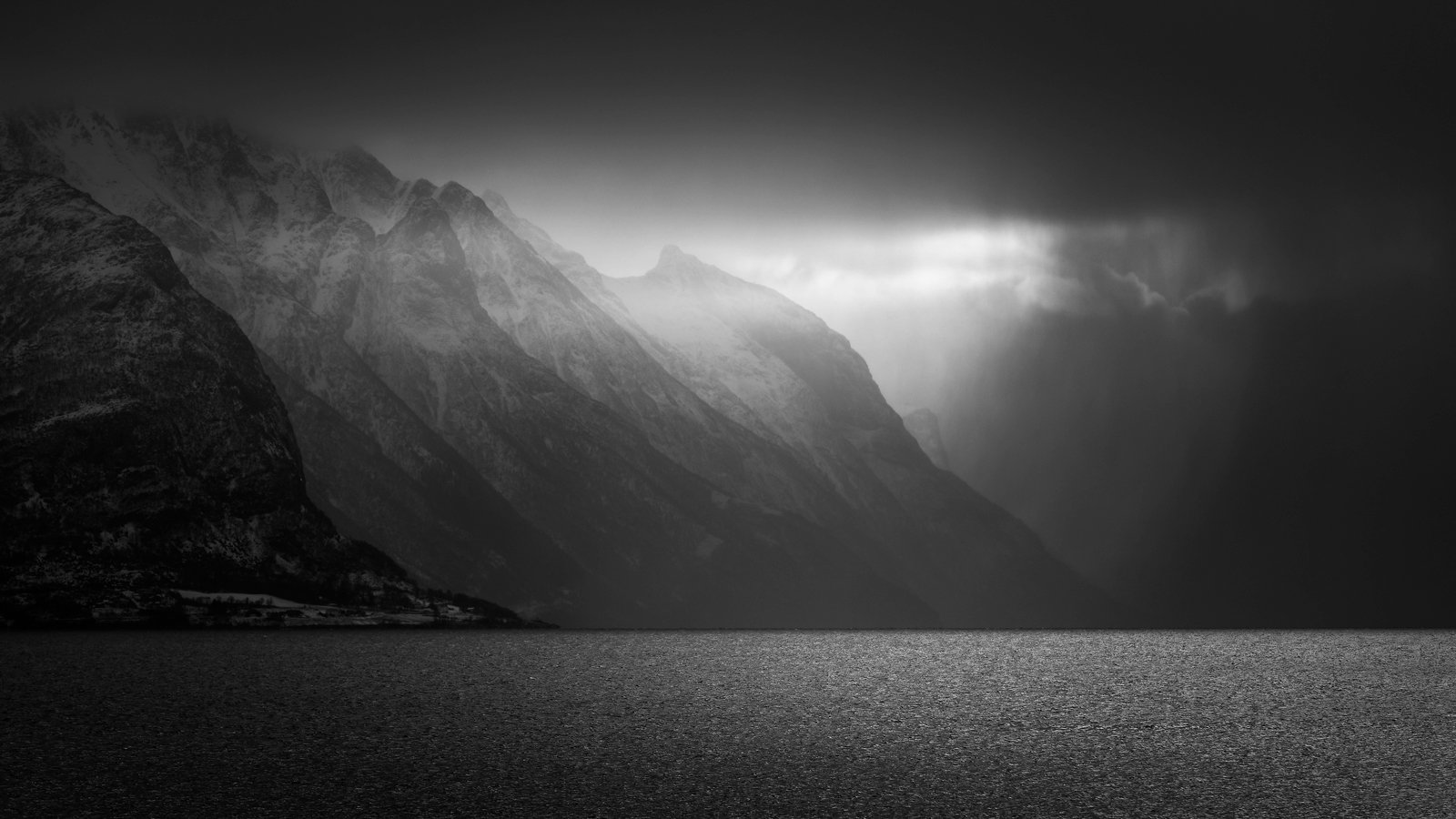 norway,landscape,light,b&w, Tomek Orylski