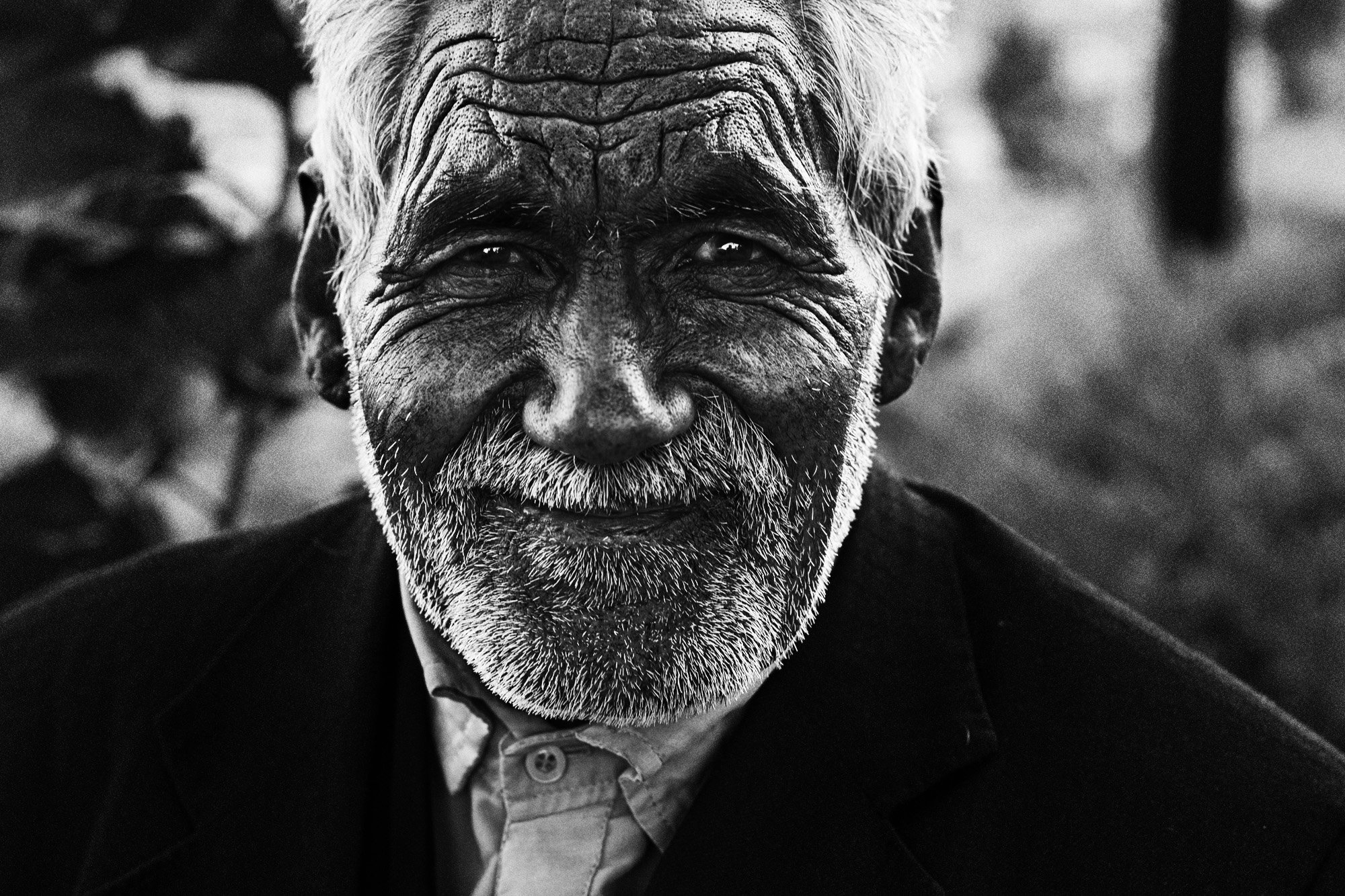 portrait, old man, iran, Zuhair AlTraifi