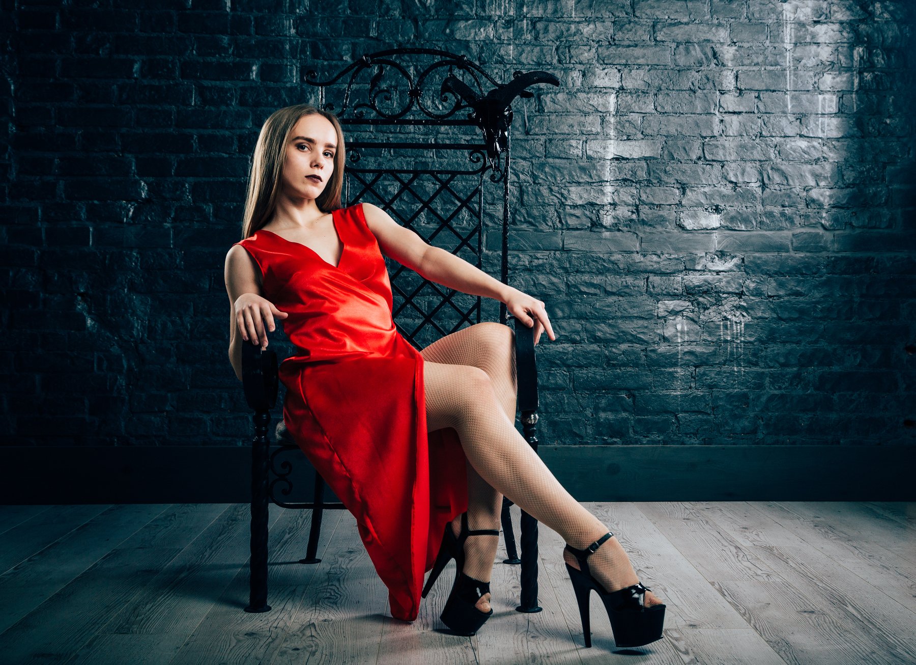 girl,lady,beauty,dark,chair,fashion,dress,beautiful,desire, Алексей Гусев