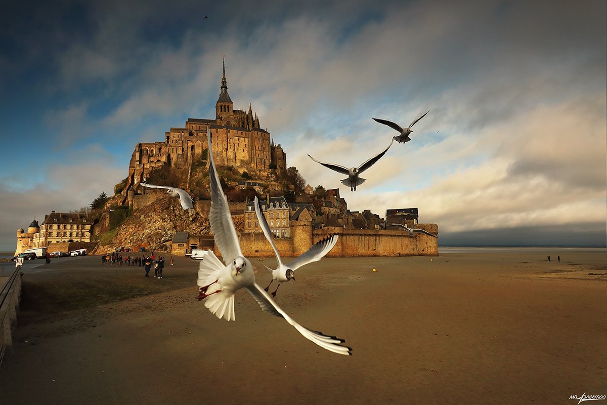 франция,mont saint-michel,france, Матвеев Николай