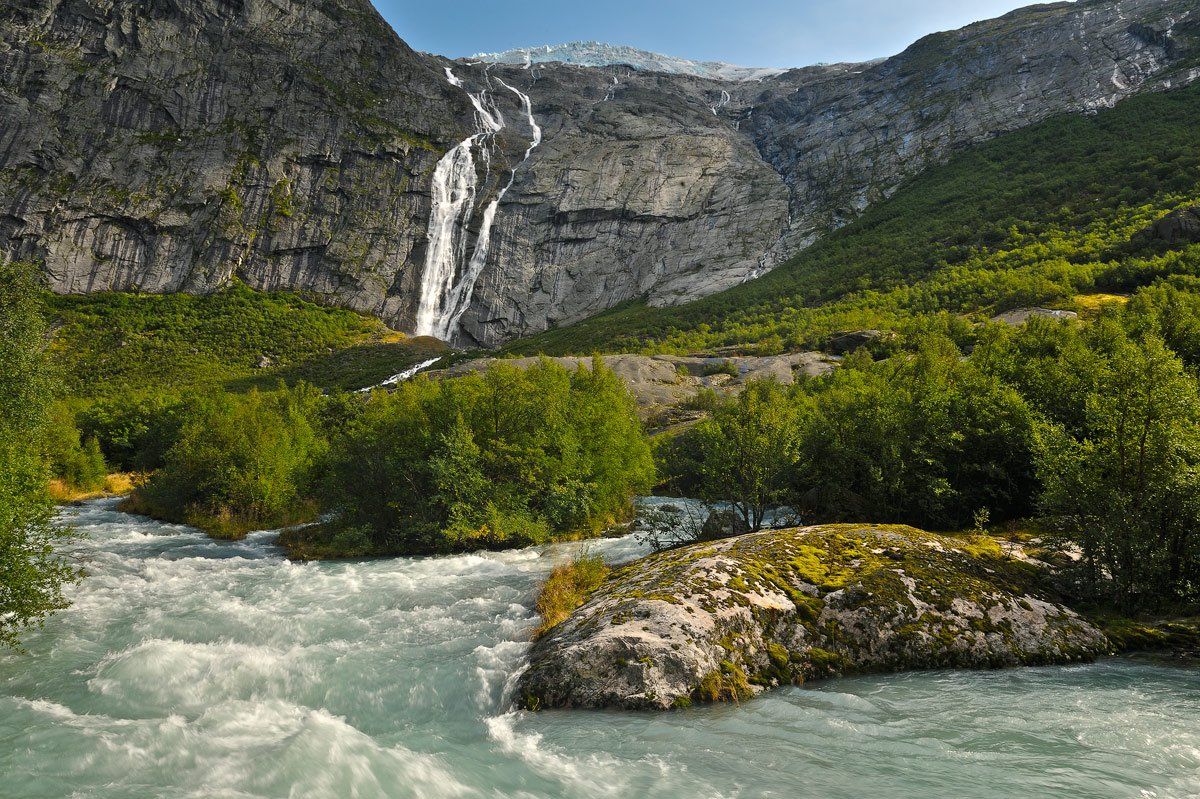 норвегия, горы, река, природа, водопад, пейзаж, Александр Константинов