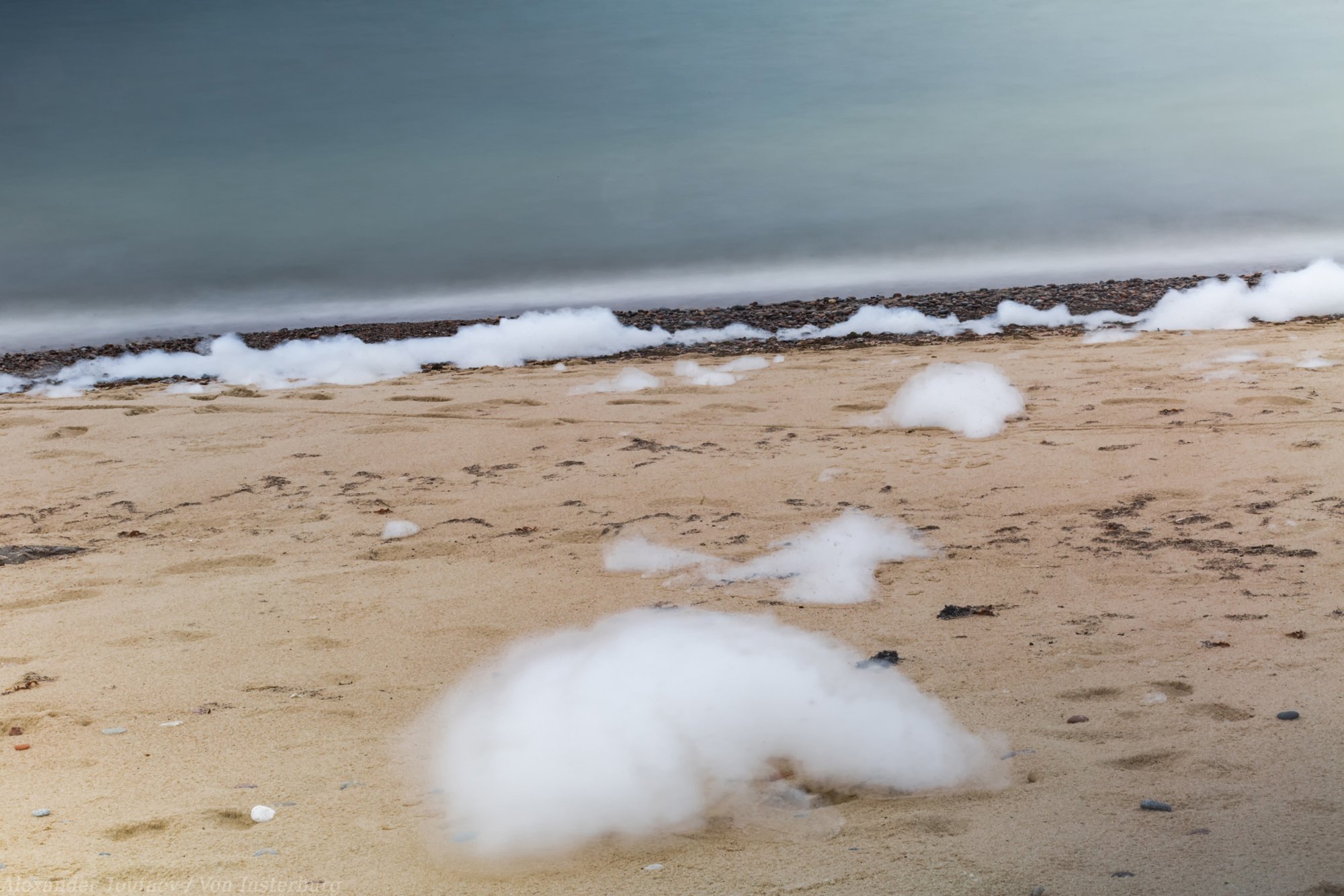 landscape, seascape, sea, baltica, ostsee, kaliningrad, калининград, балтика, пена,  long exposure, АлександрТутаев