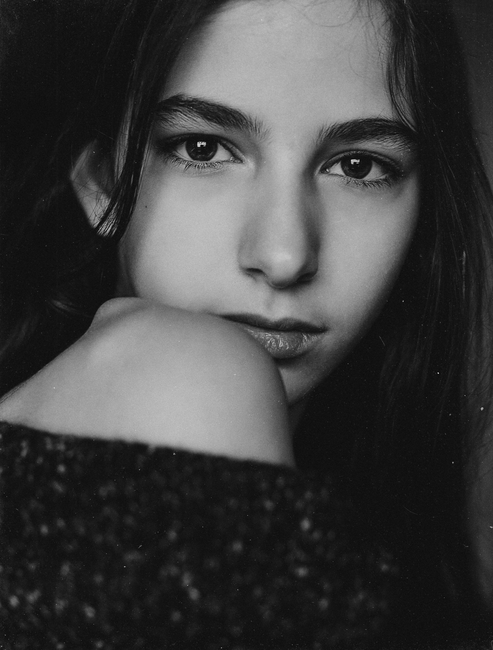 портрет, девочка, красота, чб,, Zamira Sozieva