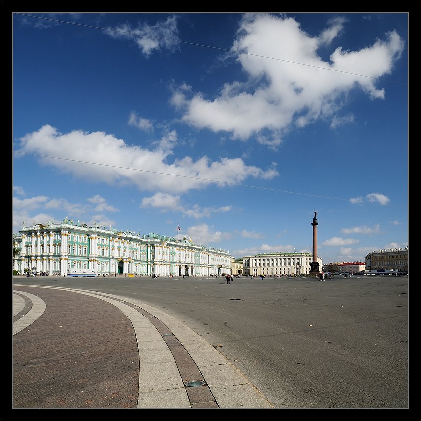 петербург, центр, дворцовая, квадрат, открытка, Kirill Shapovalov