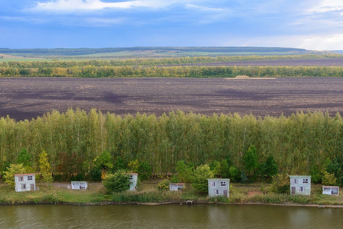 Осень, река, Арбуга, Владислав Никишин