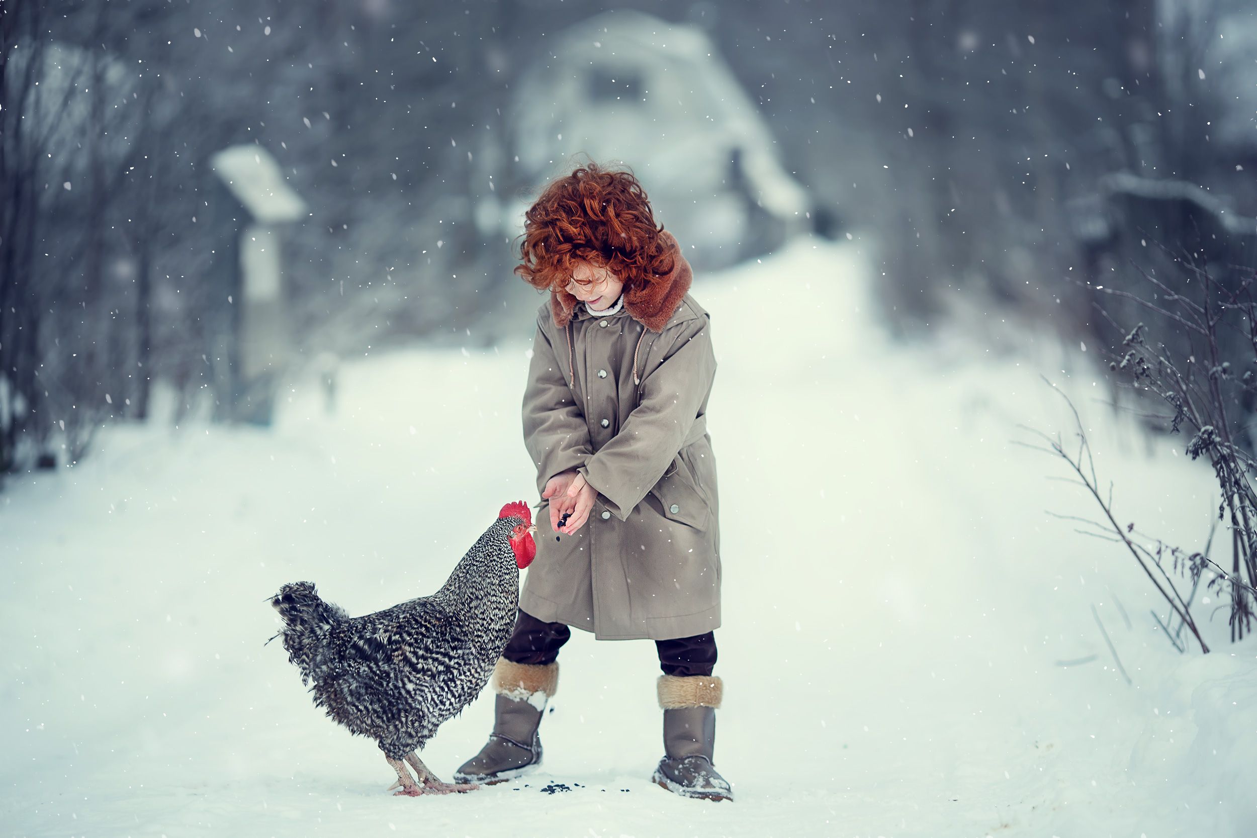 Падал прошлогодний снег. Photographer Marianna Smolina