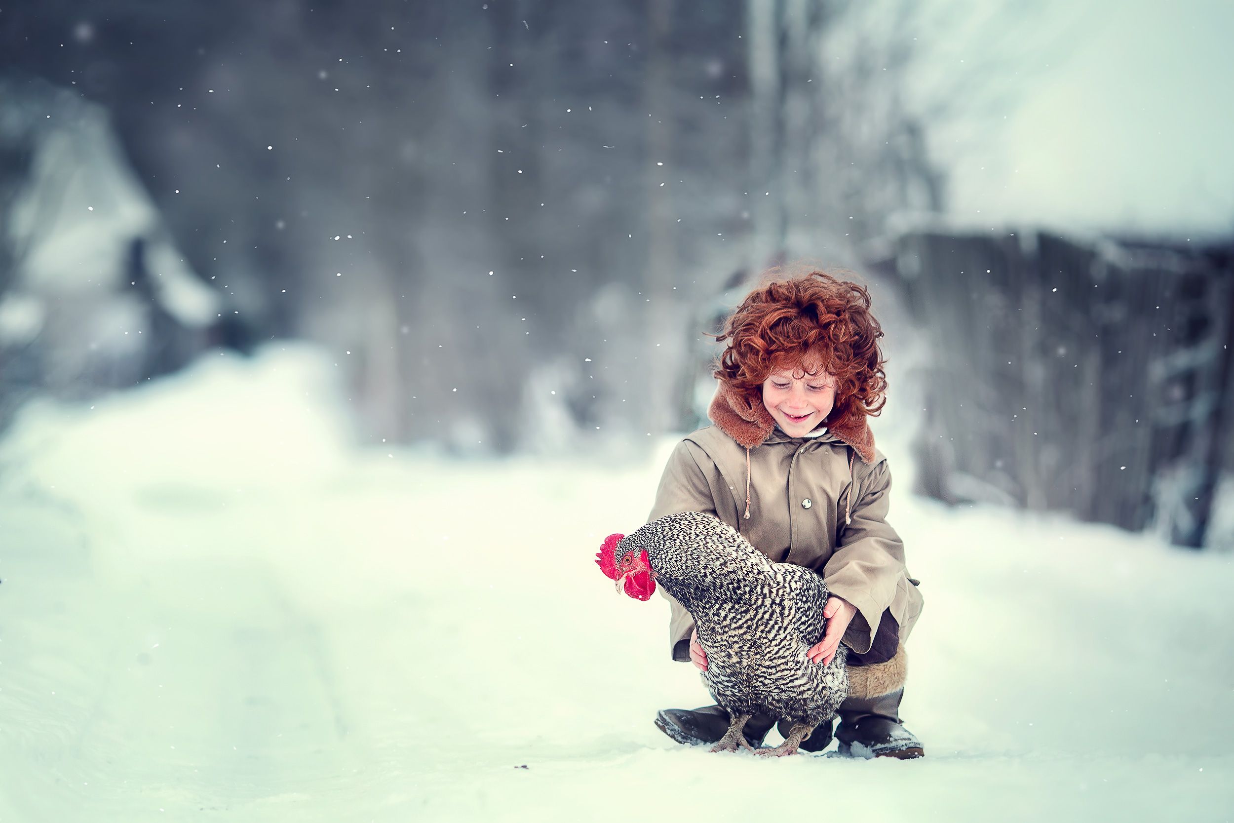 Падал прошлогодний снег. Photographer Marianna Smolina