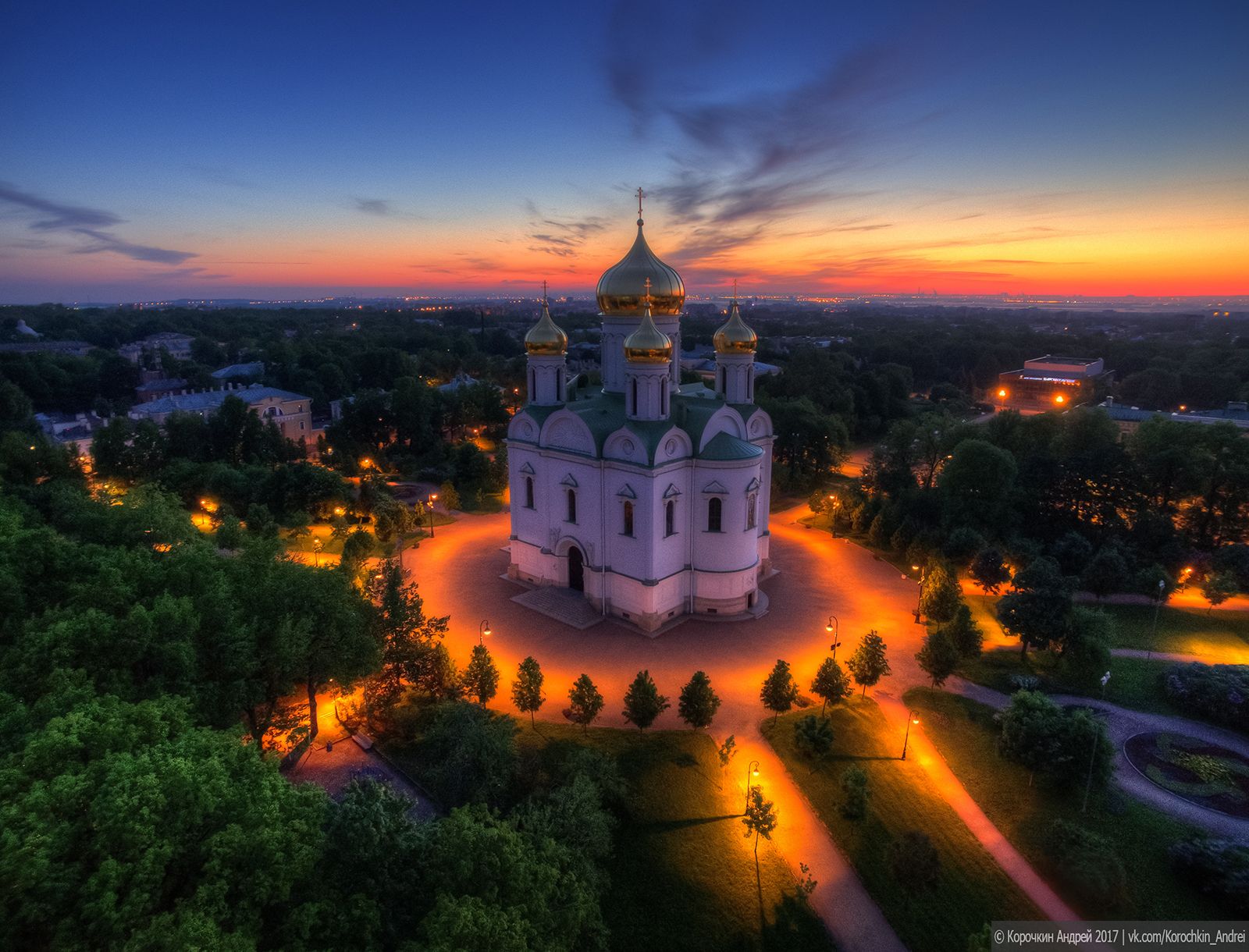 Екатерининский собор. Пушкин, Царское село.... Фотограф Андрей Корочкин