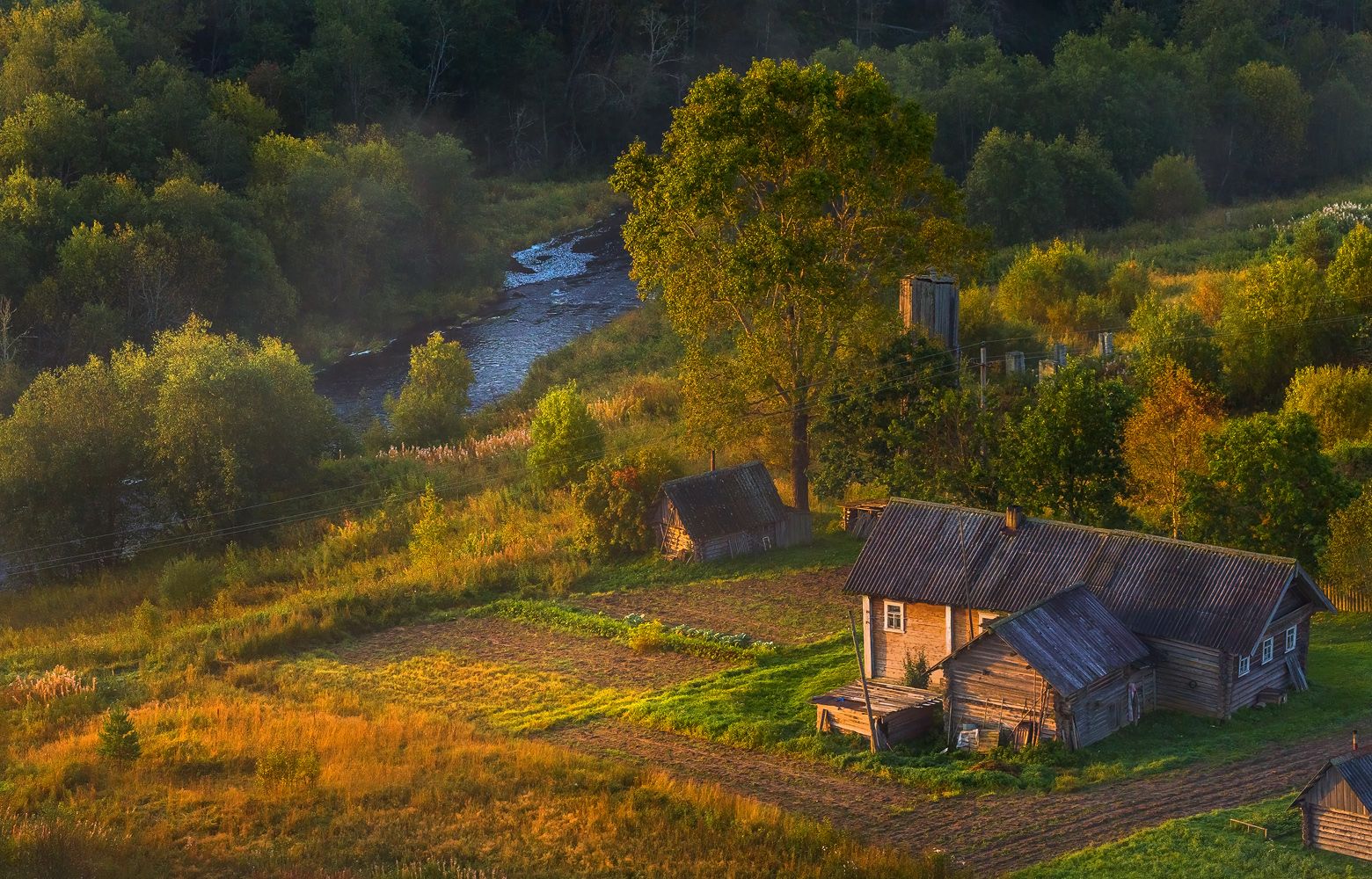 Вепсские деревни. Фотограф Лашков Фёдор