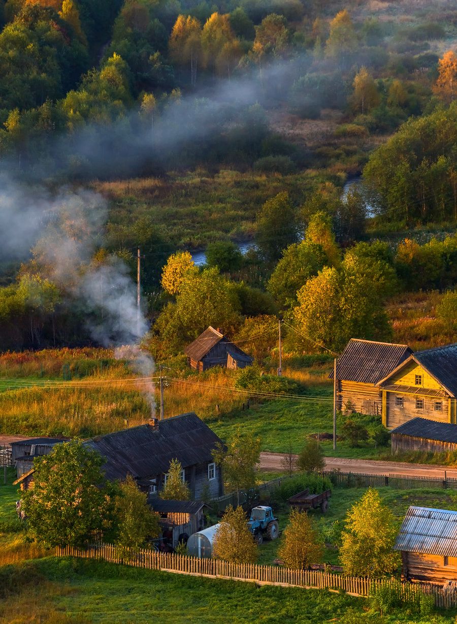 Вепсские деревни. Фотограф Лашков Фёдор