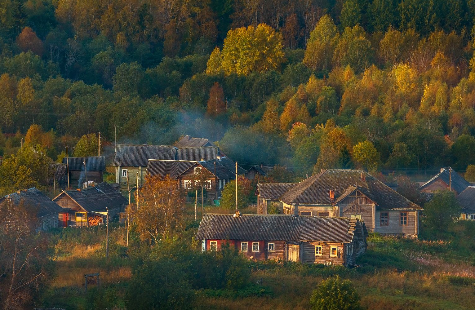 Вепсские деревни. Фотограф Лашков Фёдор