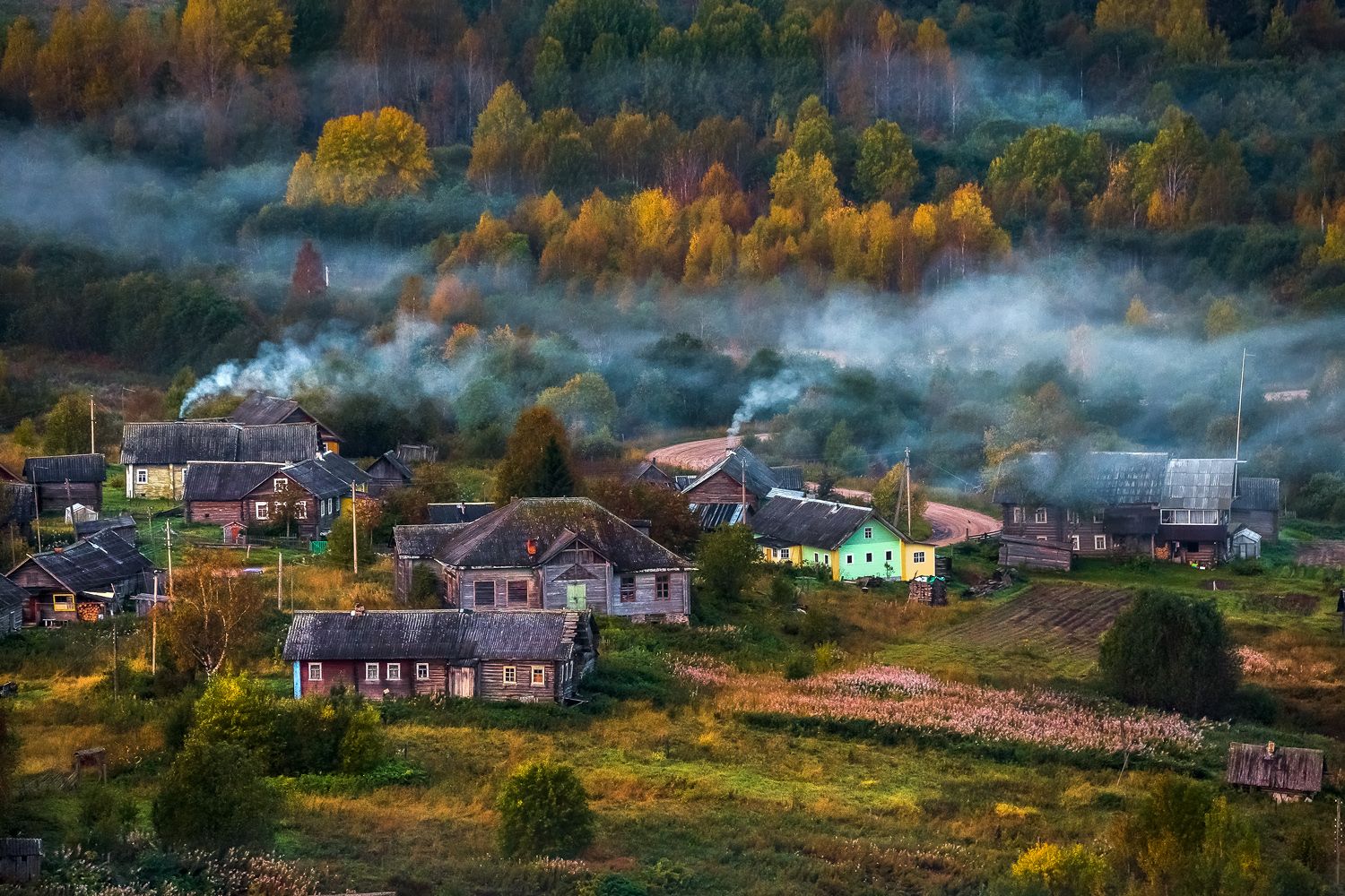 Вепсские деревни. Фотограф Лашков Фёдор