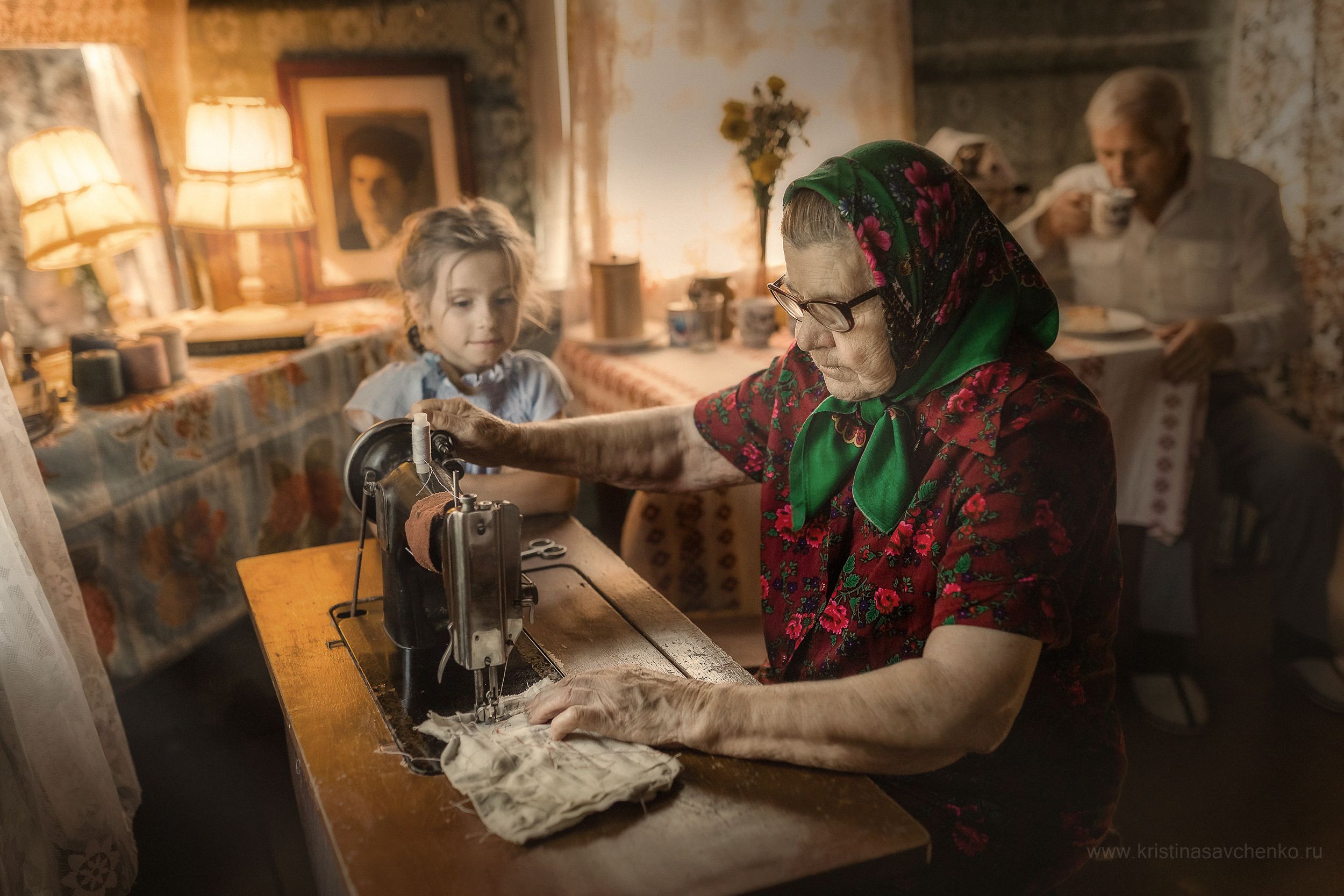 У бабушки в деревне. Фотограф Савченко Кристина